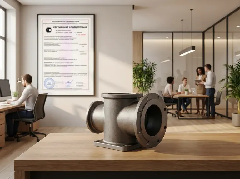 Сертификат на чугун